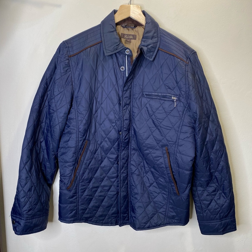 TASSO ELBA Men’s Quilted Jacket Size M